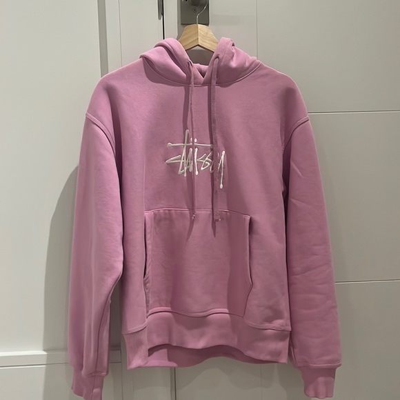Stussy Hoodie - pink - size S - Picture 1 of 3